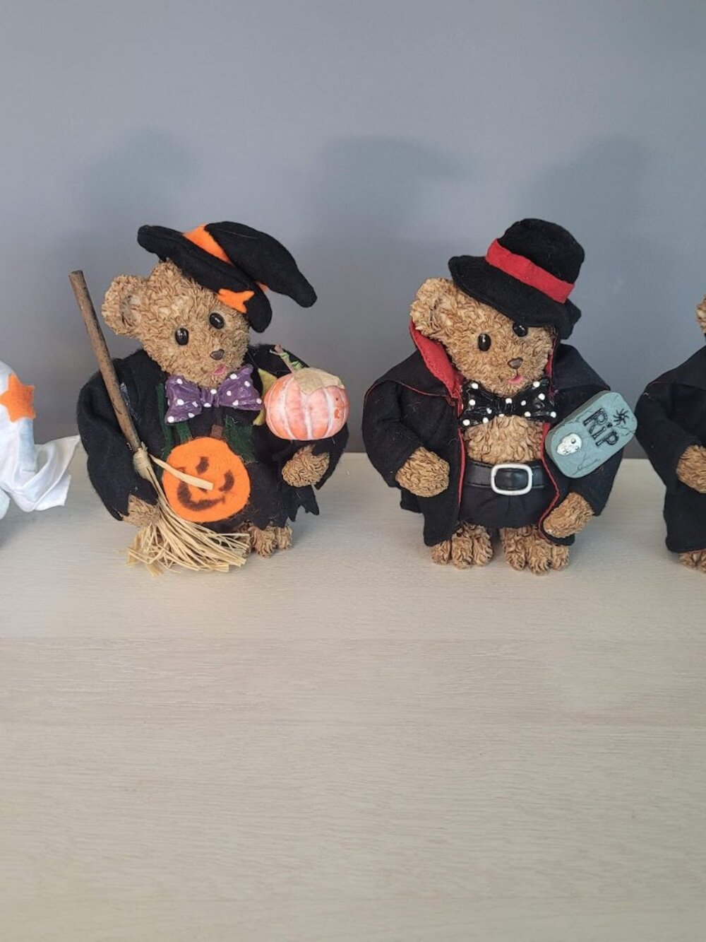 4 Adorable Halloween Teddy Bears